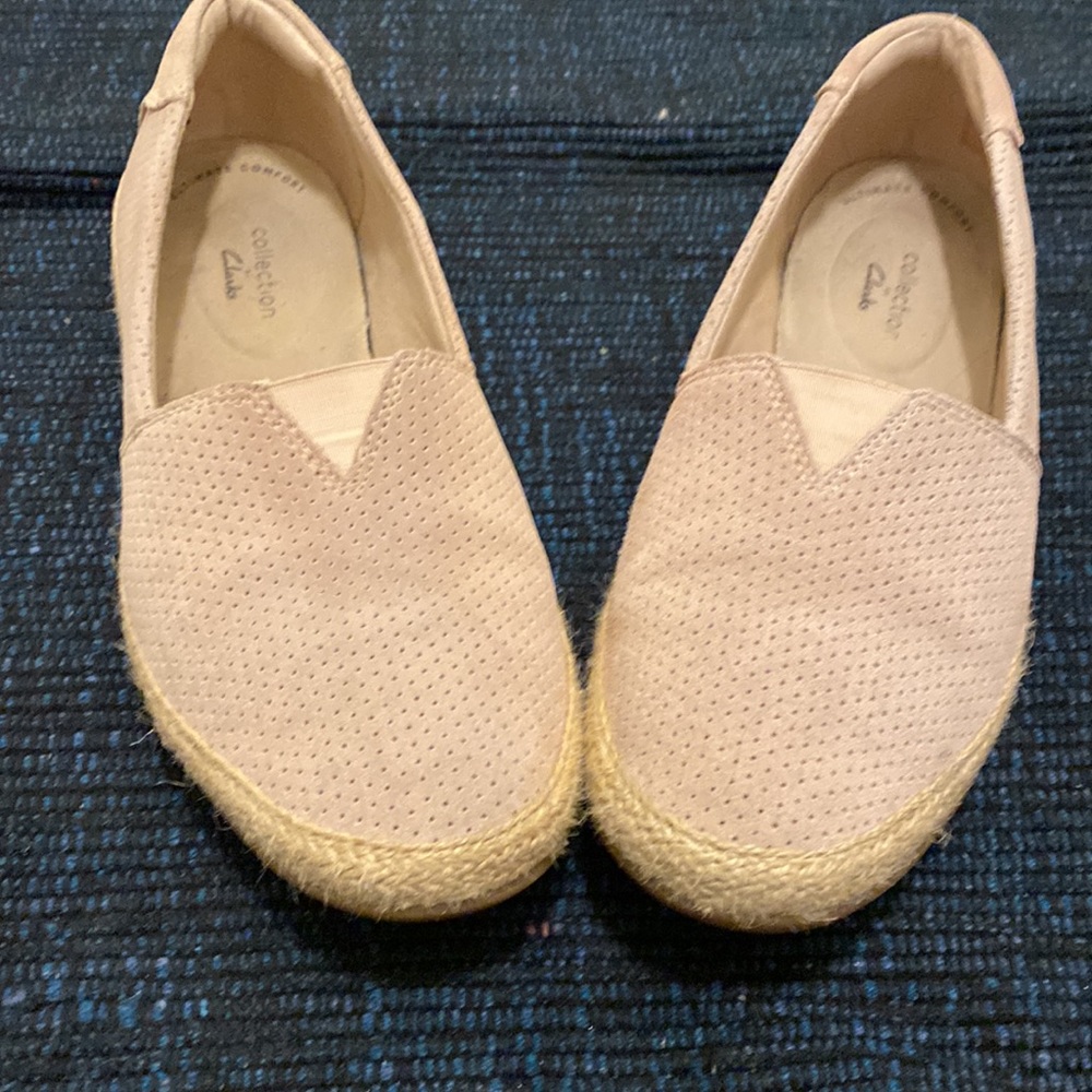 Clarks beige shoes